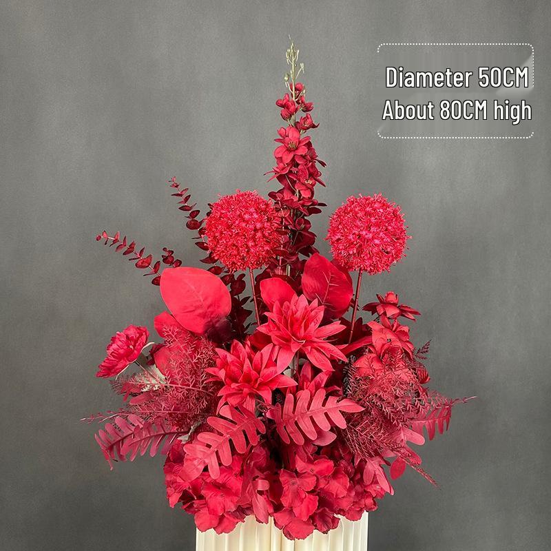 Silk Floral Wedding Aisle & Wall Decoration