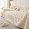 Bubble Plush Sofa Cover Pet Dog Kids Mat Non-slip Couch Slipcover Protector Cover Universal Sofa Towel for Living Room Decor