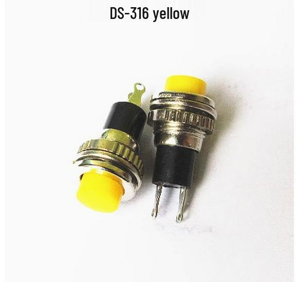 10MM Nicht-verriegelnder Selbstrückstellender Türklingel/Hupe Taster Schalter DS-316/314