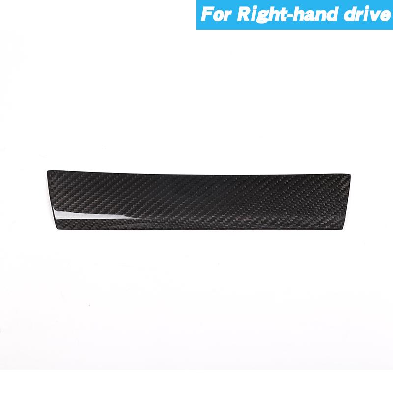 RHD For BMW 5 Series G30 G32 G31 G38 M5 F90 6GT 2018-2023 Real Carbon Fiber Car Central Control Panel Trim Car Accessories