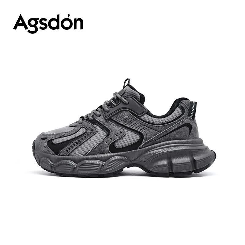 Agsdon Women's Retro Lightweight Dad Shoes