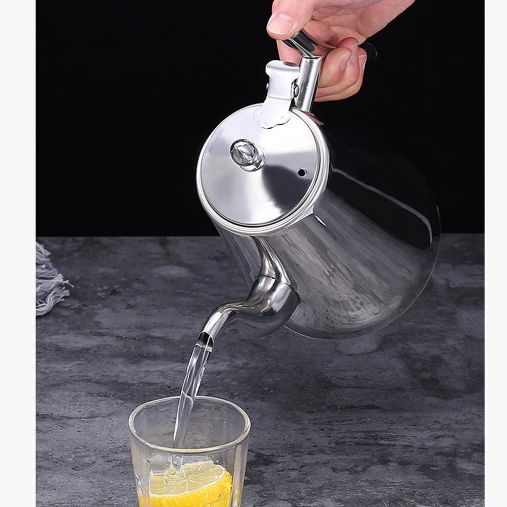 Duży Dzbanek do Herbaty Grubszy Naczynia Do Herbaty Polska Stal Nierdzewna Do Kuchenki Biurowej Domowej