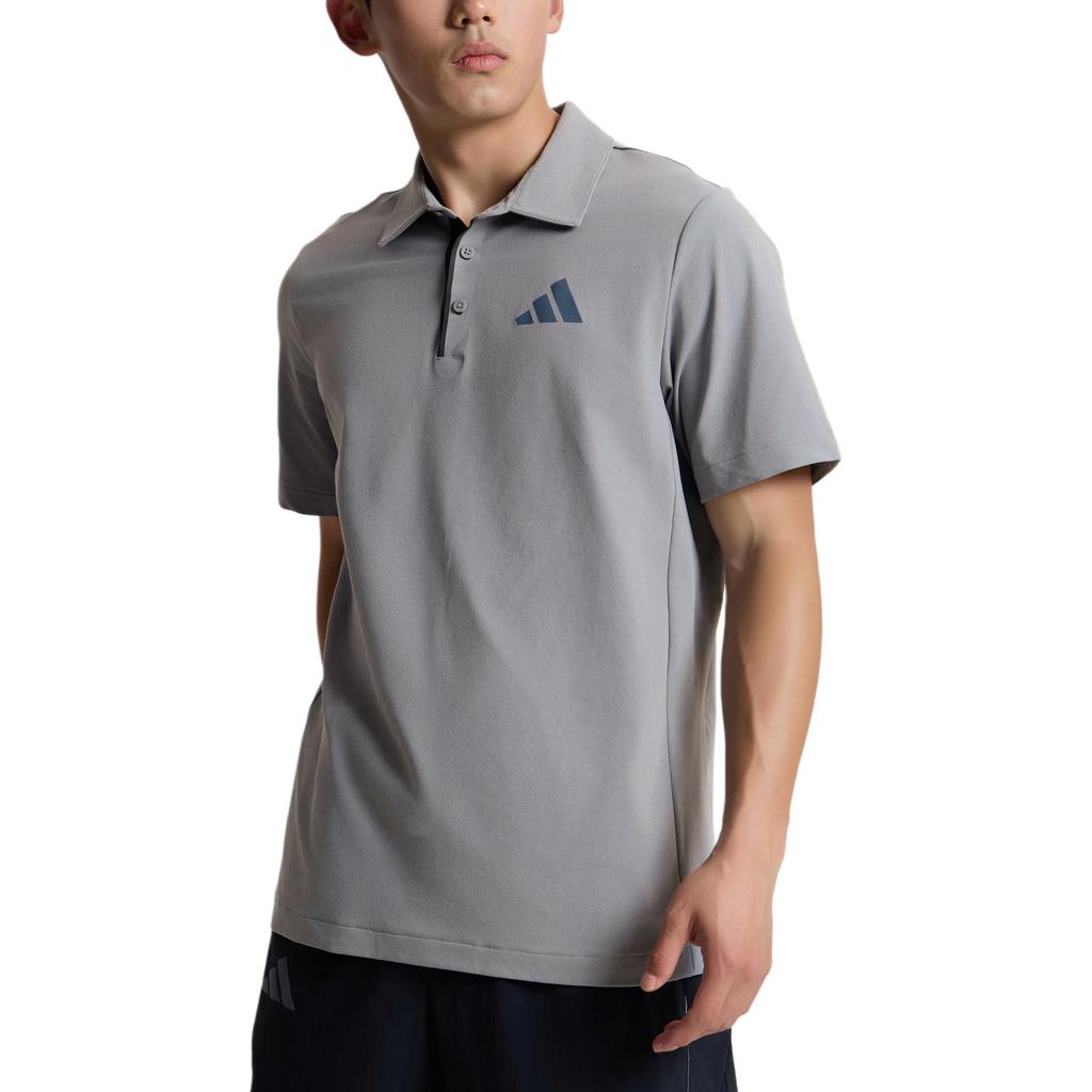Adidas Simple Knitted Short Sleeve Polo Shirt Men tops KC7018