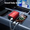 300W Single Phase Car Use Power Supply Inverter with EU Socket DC12V to AC220V/110V Output USB QC3.0 + PD65W Fast Charging