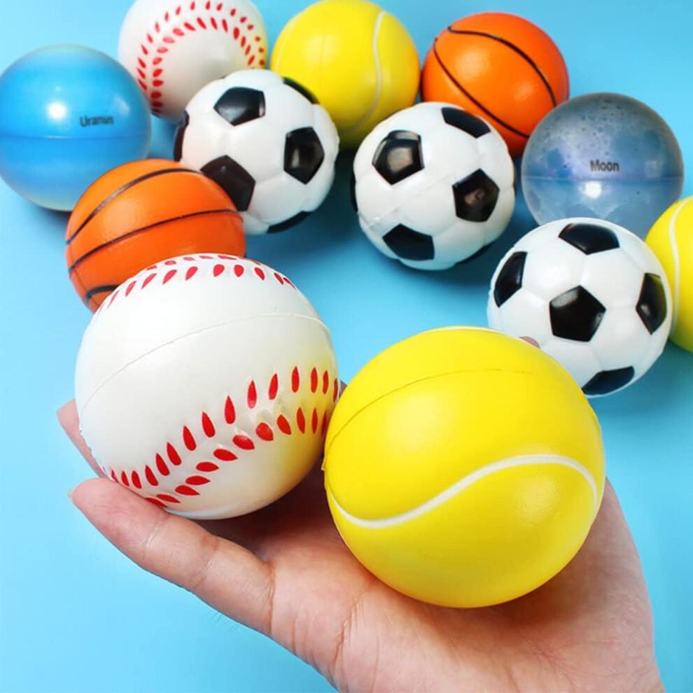 Polyurethane Stress Relief Solar System Set, Vibrant Multi-Colored Planets For Kids And Adults Seeking Cosmic Calm