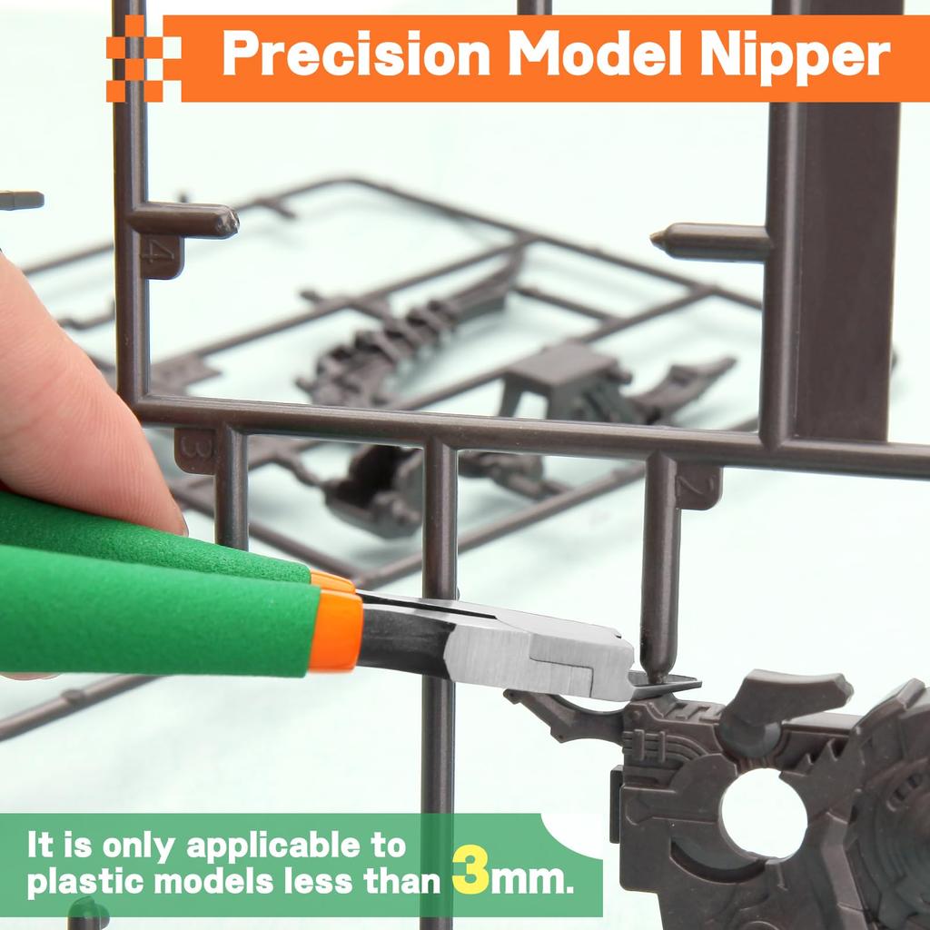 SPEEDWOX Nippers for Plastic Thin Plastic Model Professional Hobby Plastic Gate Cutting Plastic Gate Cutting Nippers for Plastic Wrench for Plastic