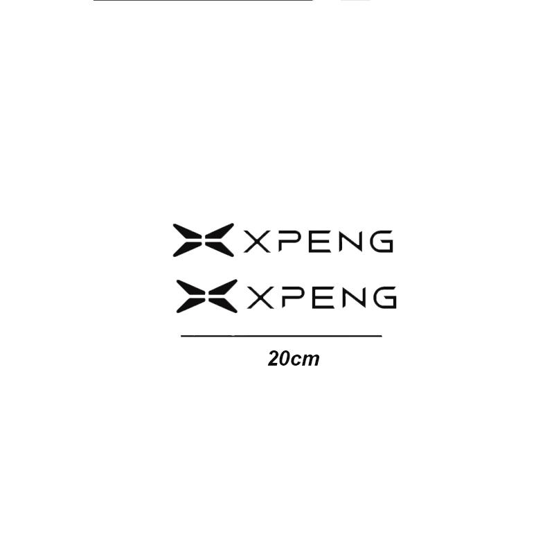 2 Stück Auto Karosserie Aufkleber für Xpeng P7 G3 G3i G9 P5 X2 N5 F30 H93
