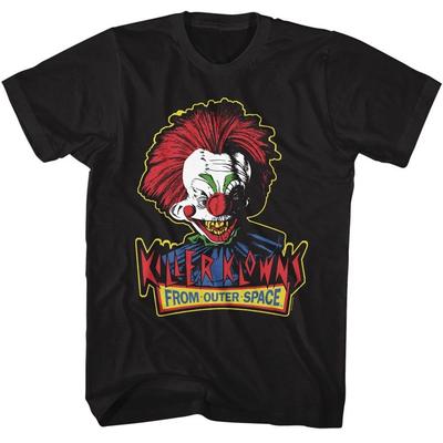 Killer Klowns From Outer Space - Head And Logo - American Classics - Solid Black