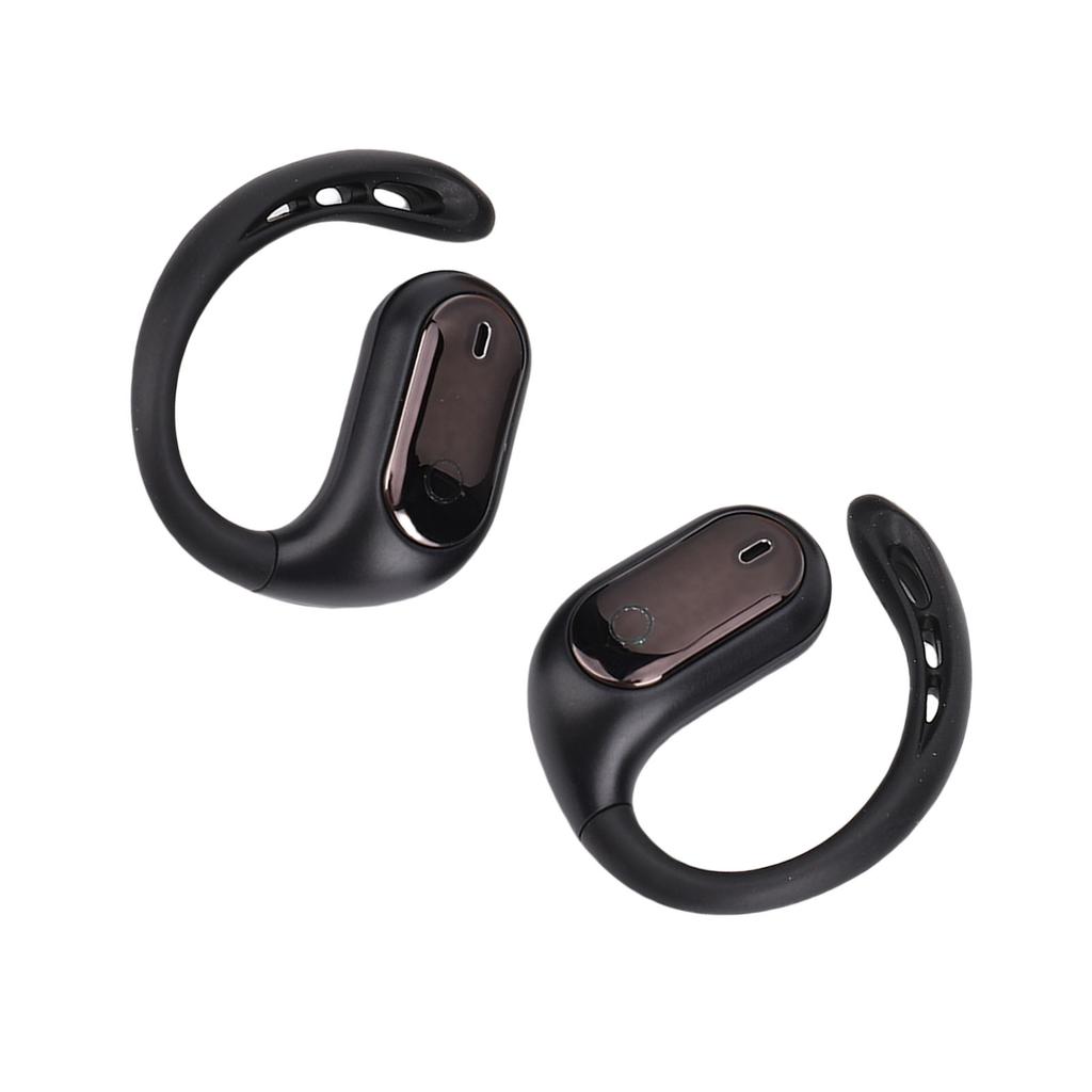 Earphones Stereo Sound Effect Luminous Gradient Color Earhook Earphones for Work Life Study