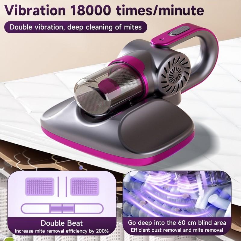 8in1 Cordless Vacuum Cleaner 85000Pa UV Dust Mite Removal Vacuum Cleaner For Bed Household Wet & Dry Cordless Vacuum