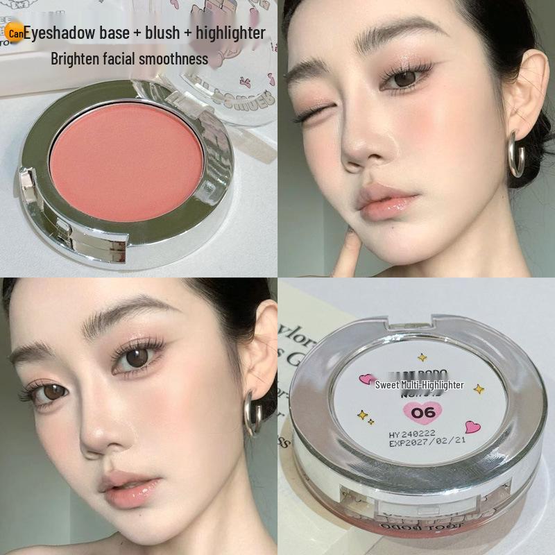 Toot Dodo Sweet Dream Highlight & Contour Blush Matte Powder