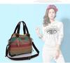 Patchwork Rainbow Shoulder Bag Canvas Totes Striped Womens Handbag Fashi Female Casual Crossbody Bag Sac A Main