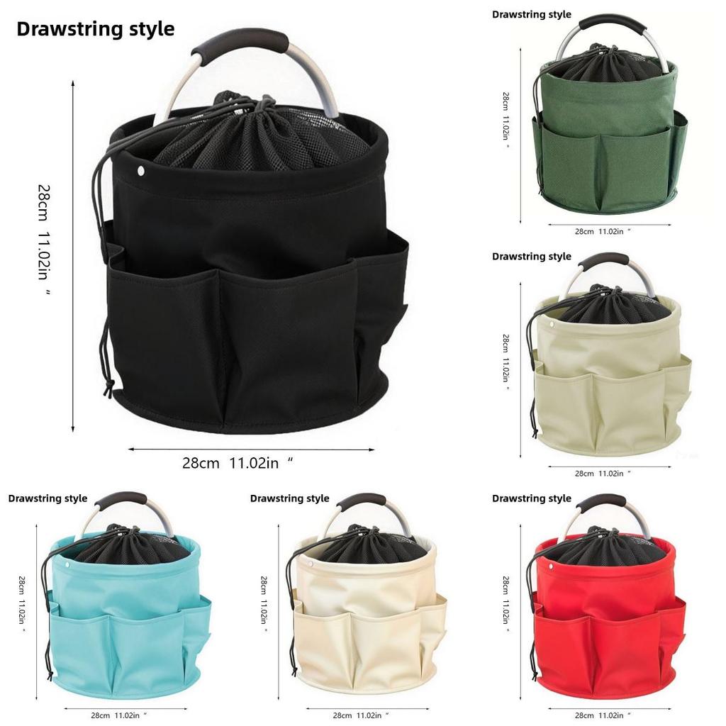 Oxford Cloth Collapsible Camping Basket With Multifunctional Storage For Outdoor Picnic And Home Organization