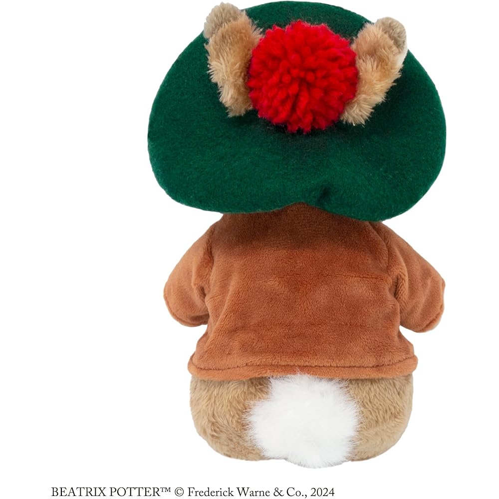Yoshitoku Peter Rabbit Natural Series Benjamin Bunny Plush Toy 21cm