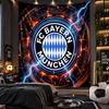 Arazzo da Appendere alla Parete Tessuto con Stampa del Bayern Monaco per Soggiorno Camera da Letto Decorazione per la Casa