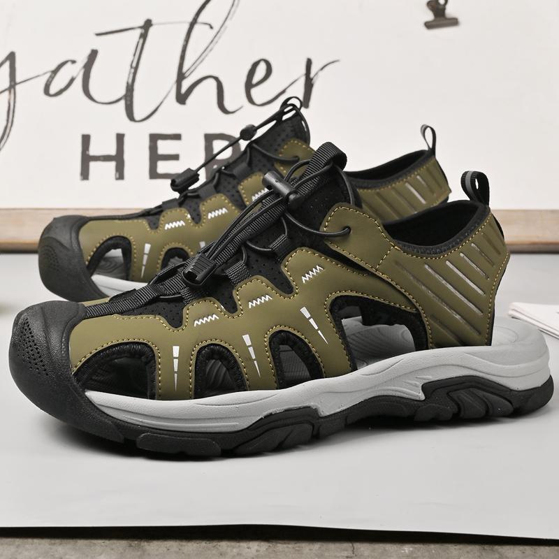 

2024 летние сандалии мужские пляжные тапочки ручной работы из натуральной кожи мужские тапочки мужские повседневные уличные нескользящие сандалии мужские 39 армия зеленый