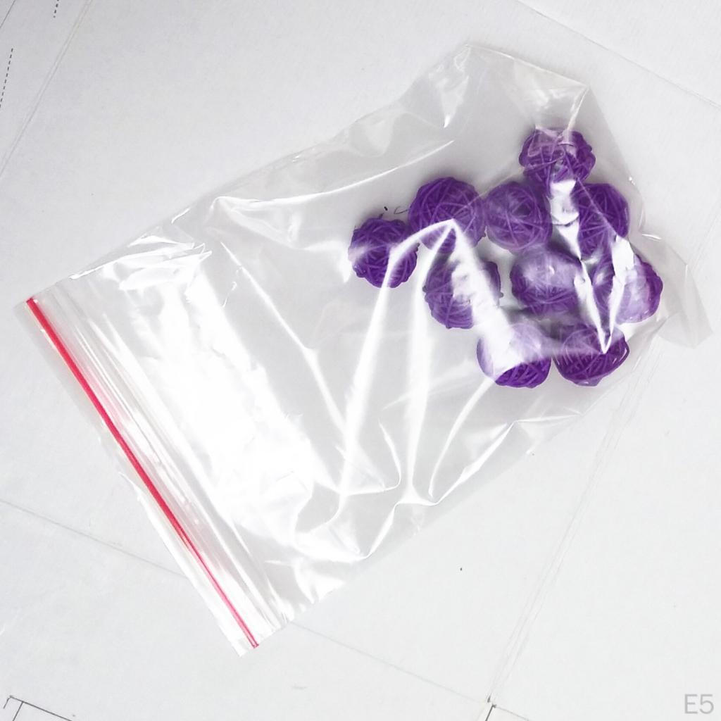 of 10 Pieces Large Wicker Rattan Balls - Decorative for Bowls, Vase Filler, Coffee Table