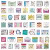 100Pcs/Set Funny Healing Label Art Series 02 Stickers DIY Scrapbooks Album Decor Decals Stickers