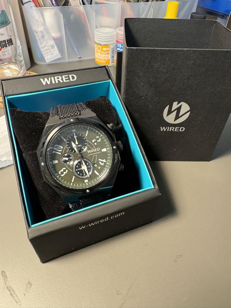 

[USED] WIRED AF8R83X1 with box, Seiko s subsidiary brand
