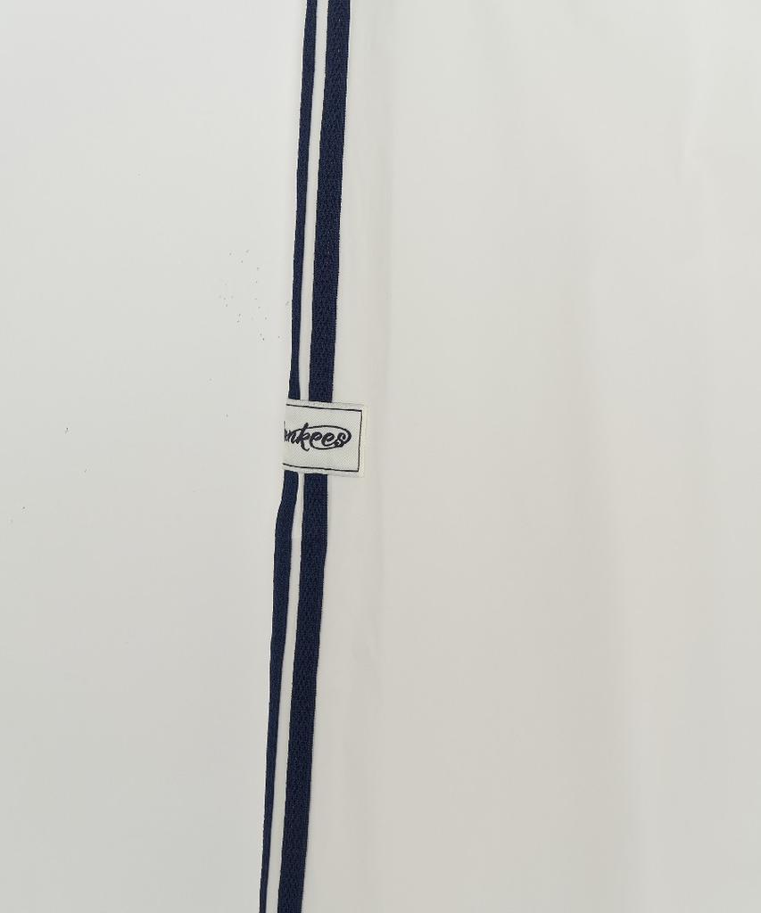 Emelbi Street Sporty Taped Wide Pants Ny (Ivory)
