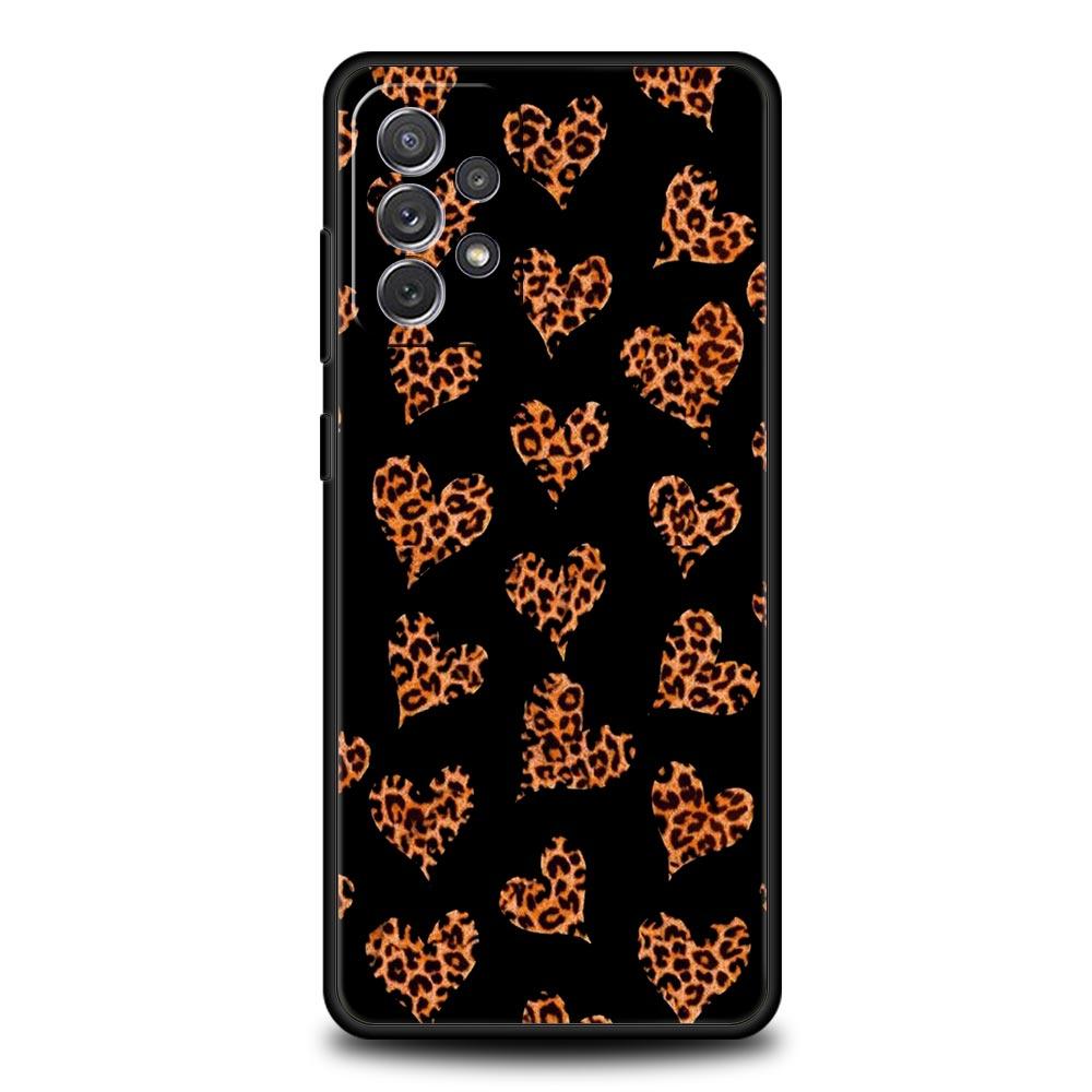 Etui na telefon z wzorem tygrysa, pantery i kwiatów dla Samsung A13 A51 A71 A41 A31 A21S A11 A01 A03S A12 A32 A52 A22 A23 A33 A53 A73 5G