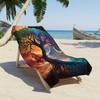 1Pc Tree Of Life Beach Towel Fantasy Art Print Cosmic Design Quick Dry Soft Microfiber Bath Towel For Men Women Spiritual Gift