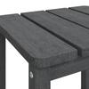 Vidaxl Stolik Ogrodowy Adirondack, Antracytowy, 38X38X46 Cm, Hdpe