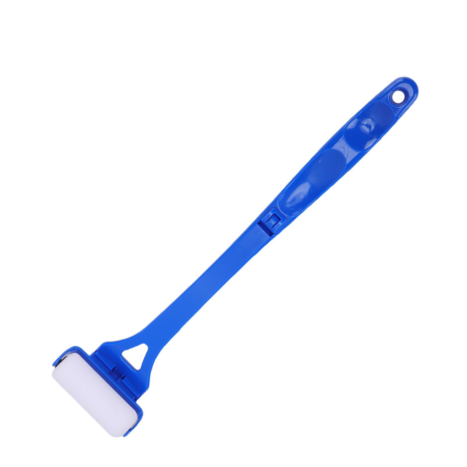 

Back Lotion Applicator Roller Slip Resistance Folding Rch Sunscreen Roller with 3 Sponge Hds