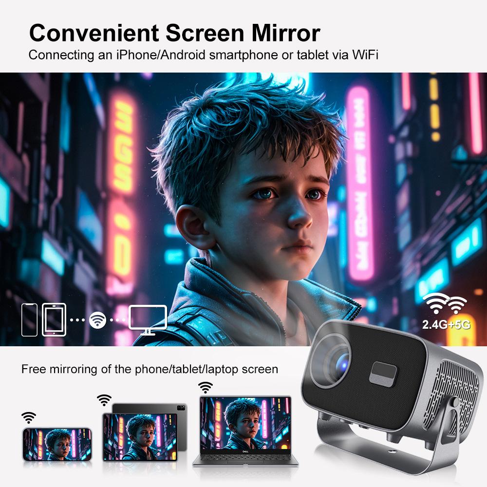A10 HD Projector with Android System for Global Use