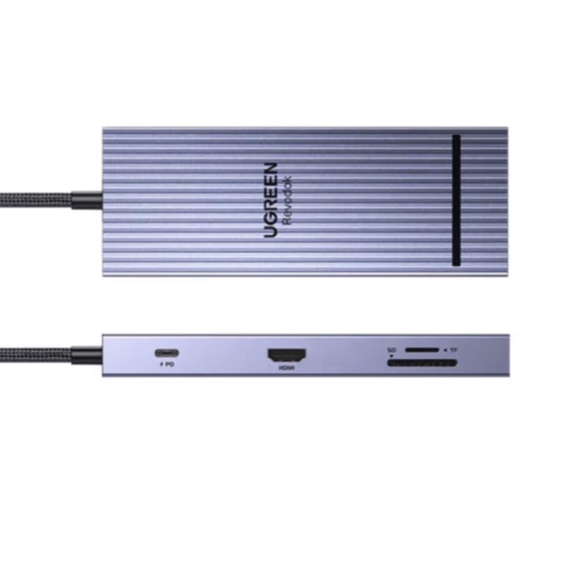UGREEN Type-C 3.2 9-in-1 Docking Station with 2.5G Ethernet, 4K HDMI