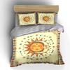 Sun and Moon Tapestry Set Soft Comfortable Duvet Cover Bedding Set Included 1*Duvet Cover & 2*Pillowcases gift