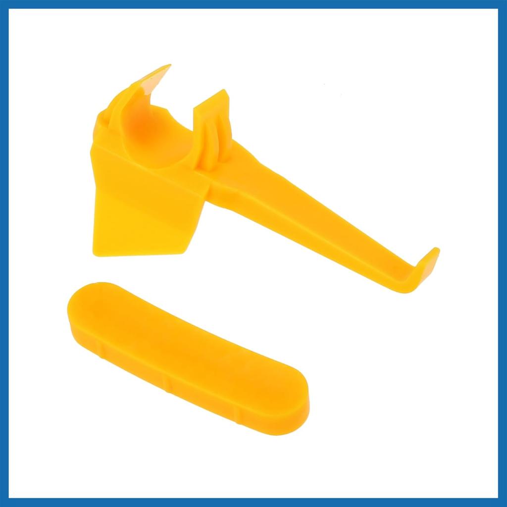 6 Sets Tire Changer Plastic Insert Tire Demount Head Tire Machine Guard Wheel Side Protector for Mount Demount Duck Head Tyre Repair