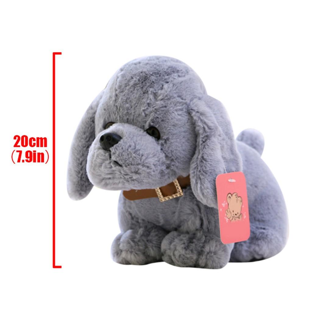 realistic teddy dog lucky toy