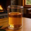 OLOEY High Borosilicate Milk & Tea Glass Cup