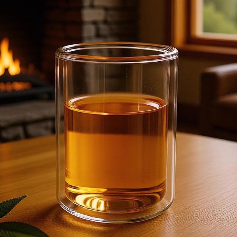 OLOEY High Borosilicate Milk & Tea Glass Cup