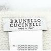 Great Brunello Cucinelli Scarf Multi-border pattern fringe long dress mohair Used