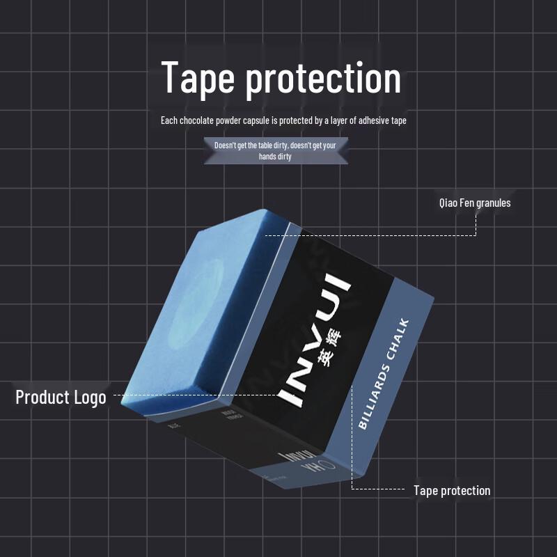 INVUI Oily Billiard Chalk