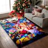 The Amazing Digital Circus Carpet, Non-slip Office Chair Rug, Digital Print Home Area Rug, Unique Festival Decorations