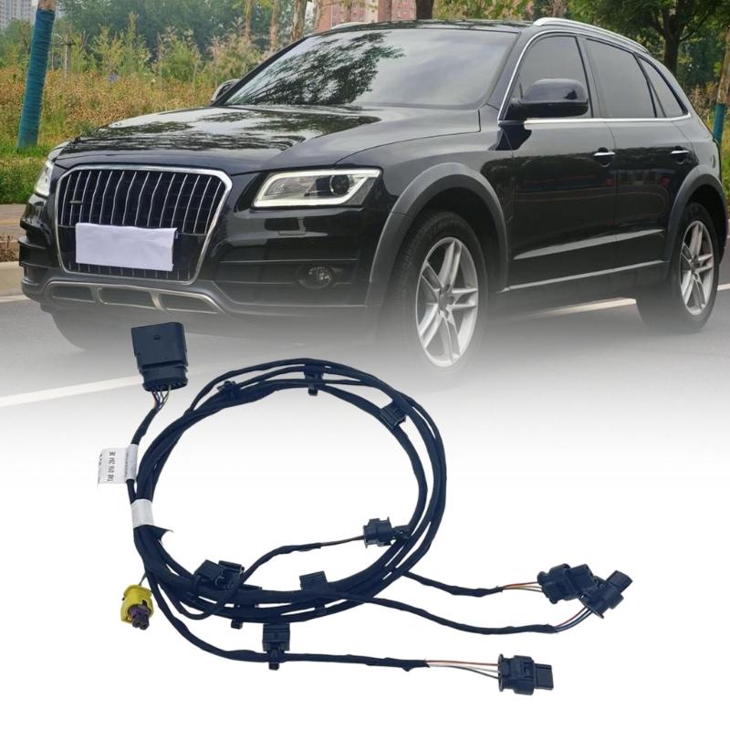 Wrapped Cable Front Bumper Wiring Harness 80A971095Q for 2017-2025 Electrical Replacement, Branch Assembly for Front-End Service and Part Reference