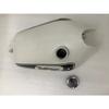 Yamaha Xt Tt 500 White Painted Steel Petrol Tank 1U6,1980 Model + Cap |Fit For