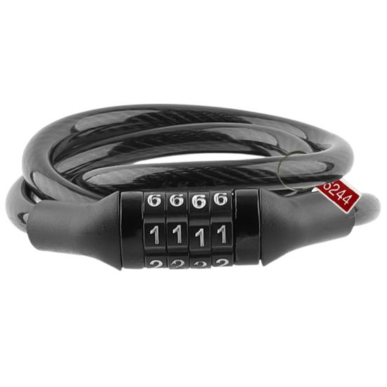Anti-Theft Bicycle Combination Lock Rust Resistant Easy To Use Compact Size Mountain Bike 4-Digit Password Lock