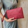 Vintagereliëfpatroon dames Clutches telefoon envelop clutch portemonnee PU leer Dames Handtas portemonnee bolsa feminina
