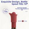 Champagne Silicone Wine Stoppers Leak-Proof Airtight Beer Soda Condiment Bottle Cap Food-Grade Silicone Dining Organization