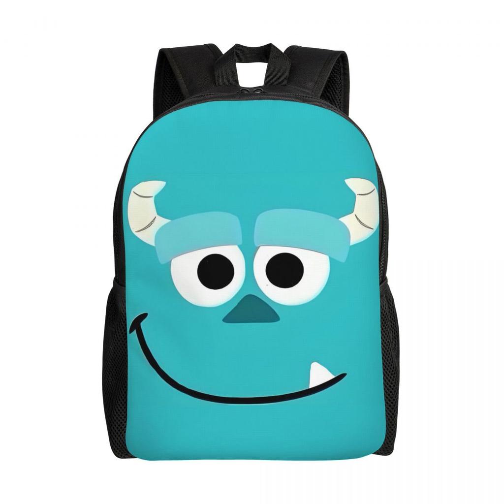 Zaino Mike Wazowski Uomo Donna Casual Borsa per Libri per College Scuola Borse Mostro Carine