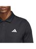 Adidas Club MLE69 Tennispolo Svart Størrelse S Herreskjorte, (HS3278),