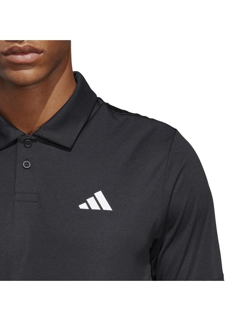 Adidas Club MLE69 Tennispolo Svart Størrelse S Herreskjorte, (HS3278),