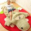 NOVA Plush Crocodile/Alligator Body Pillow, Fluffy Animal Toy, Gift, Celebration, Body Pillow (Green, 110cm)