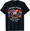 1776-2026 250th Anniversary USA 250 Years of Freedom Eagle Unisex T-Shirt
