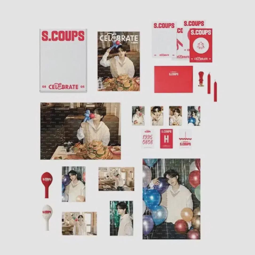 

S.coups Birthday Box Ver.3