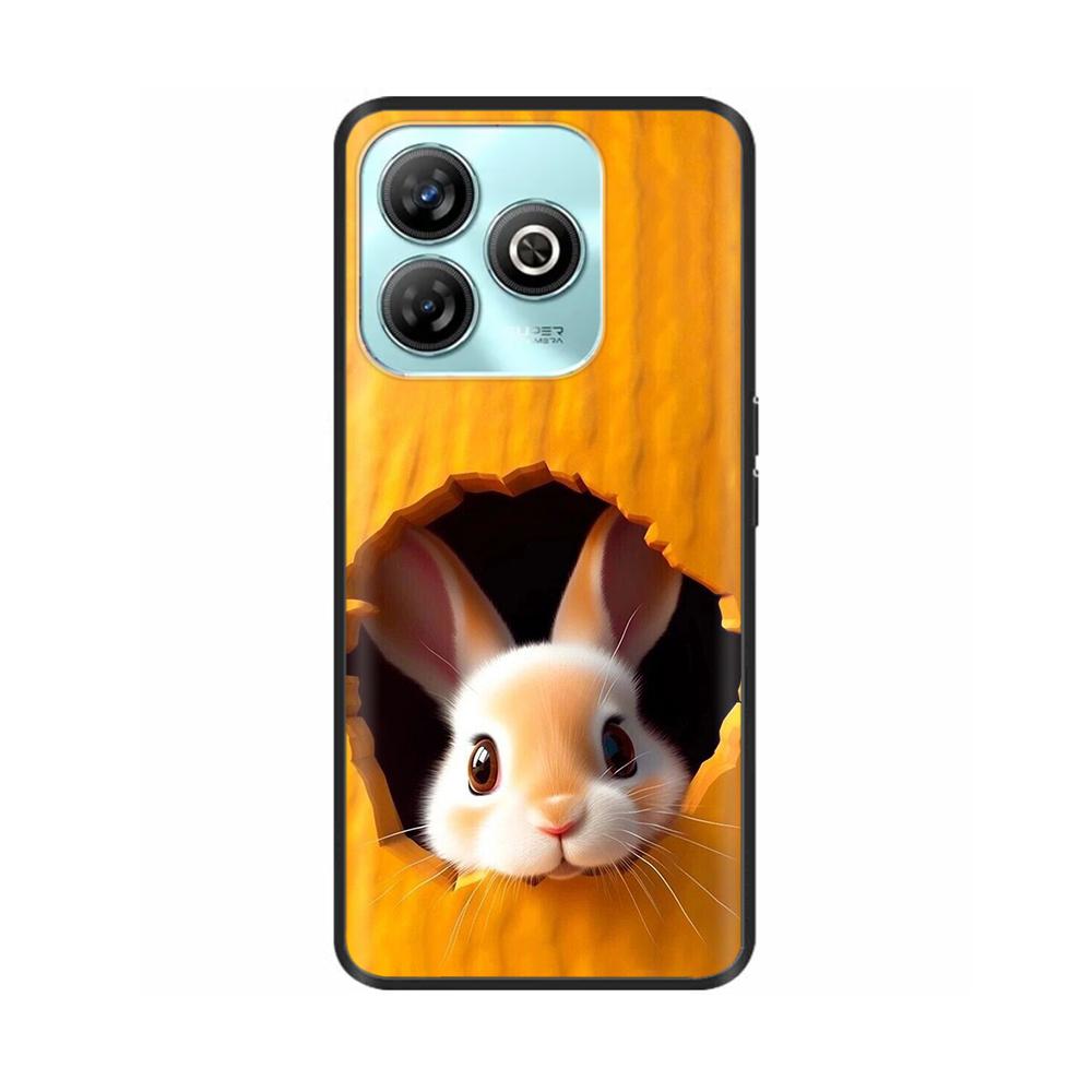 For ZTE Blade A75 4G Casing Phone Cases Cartoon Full Coverage Back Cover Soft Liquid Silicone Case For ZTE Blade A75 Cover A 75